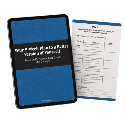 5-Week Self-Improvement Planner